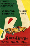Programme cover of Clermont-Ferrand, 10/07/1960