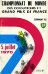 Programme cover of Clermont-Ferrand, 05/07/1970