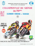 Programme cover of Clermont-Ferrand, 27/05/1973