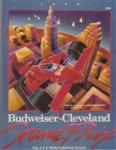 Programme cover of Burke Lakefront Airport, 06/07/1986