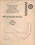 Programme cover of Cocoa-Titusville Airport, 15/02/1959