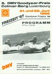 Programme cover of Colmar-Berg, 26/06/1986