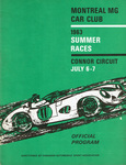 Programme cover of Connor Circuit, 07/07/1963
