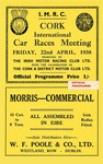 Programme cover of Cork Carrigrohane, 22/04/1938
