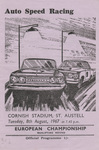 Programme cover of Cornish Stadium, 08/08/1967