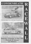 Programme cover of Cowdenbeath Racewall, 14/05/1995