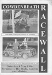 Programme cover of Cowdenbeath Racewall, 04/05/1996