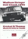 Programme cover of Cricket St. Thomas Hill Climb, 22/04/1990