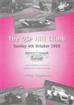 Programme cover of Cricket St. Thomas Hill Climb, 04/10/1998