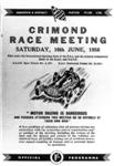 Programme cover of Crimond, 16/06/1956