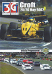 Programme cover of Croft Circuit, 26/05/2002