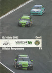 Programme cover of Croft Circuit, 14/07/2002