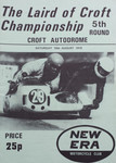 Programme cover of Croft Circuit, 19/08/1978