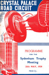Programme cover of Crystal Palace Circuit, 20/05/1939