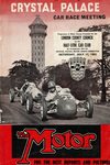 Programme cover of Crystal Palace Circuit, 11/07/1953