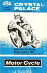 Programme cover of Crystal Palace Circuit, 03/08/1964