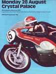 Programme cover of Crystal Palace Circuit, 28/08/1972
