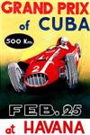 Programme cover of Havana, 25/02/1958