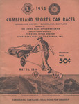 Programme cover of Cumberland Airport, 16/05/1954