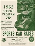 Programme cover of Cumberland Airport, 13/05/1962