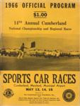 Programme cover of Cumberland Airport, 15/05/1966