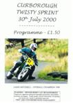 Programme cover of Curborough Sprint Course, 30/07/2000