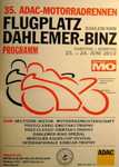 Programme cover of Dahlemer-Binz, 24/06/2012