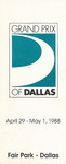 Flyer of Dallas (Fair Park), 01/05/1988
