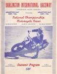 Programme cover of Darlington Raceway, 11/11/1950