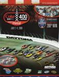 Programme cover of Daytona International Speedway, 04/07/2009