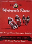 Programme cover of Daytona International Speedway, 11/03/1962