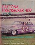 Programme cover of Daytona International Speedway, 04/07/1964
