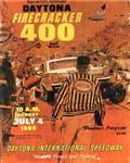 Programme cover of Daytona International Speedway, 04/07/1965
