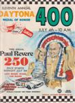 Programme cover of Daytona International Speedway, 04/07/1969