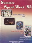Programme cover of Daytona International Speedway, 04/07/1982