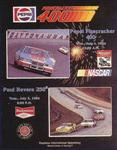Programme cover of Daytona International Speedway, 03/07/1984