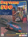 Programme cover of Daytona International Speedway, 15/02/1987
