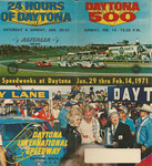 Brochure cover of Daytona International Speedway, 14/02/1971