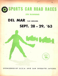 Programme cover of San Diego Del Mar Fairgrounds, 29/09/1963