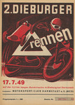 Programme cover of Dieburger Dreieck, 17/07/1949