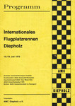 Programme cover of Diepholz Airfield, 19/07/1970