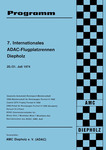 Programme cover of Diepholz Airfield, 21/07/1974