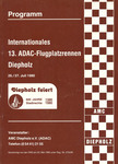 Programme cover of Diepholz Airfield, 27/07/1980