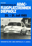 Programme cover of Diepholz Airfield, 21/07/1985