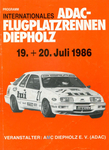 Programme cover of Diepholz Airfield, 20/07/1986