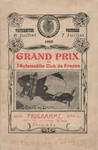 Programme cover of Dieppe, 07/07/1908
