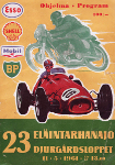 Programme cover of Djurgårdsloppet, 11/05/1961