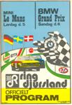 Programme cover of Ring Djursland, 06/08/1972