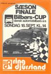 Programme cover of Ring Djursland, 18/09/1977