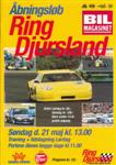 Programme cover of Ring Djursland, 21/05/1995